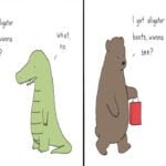 Talking Animals in Hilarious Everyday Situations by Animator from “The Simpsons” (40 Fresh Images) Animator-Illustrates-Humorous