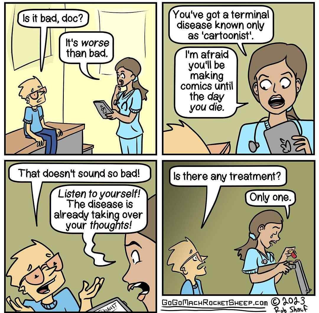 39 Hilariously Heroic Comics by a Talented Artist “Rob Shauf”