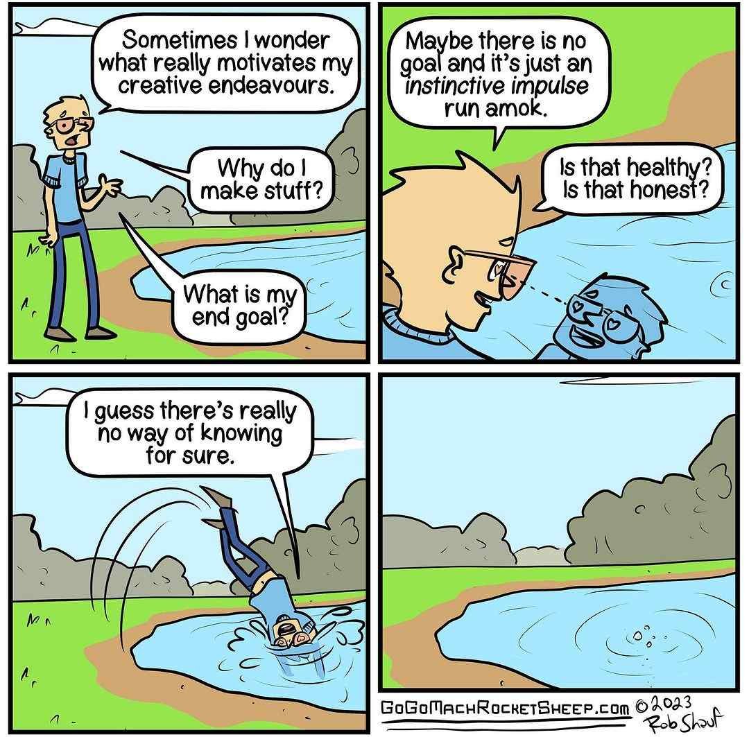 39 Hilariously Heroic Comics by a Talented Artist “Rob Shauf”