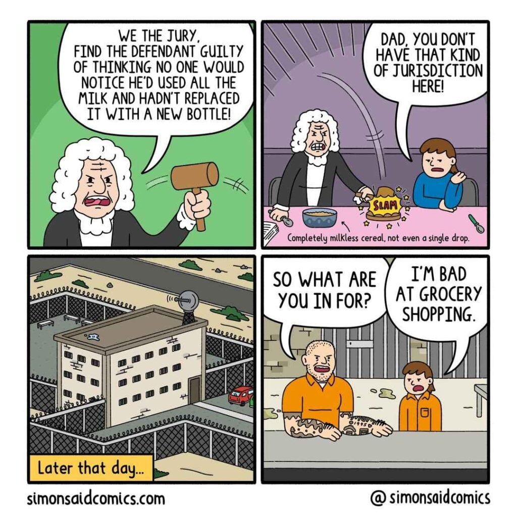Humorous webcomics