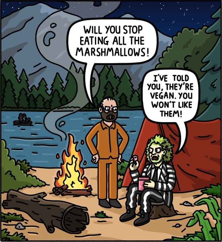 Humorous webcomics