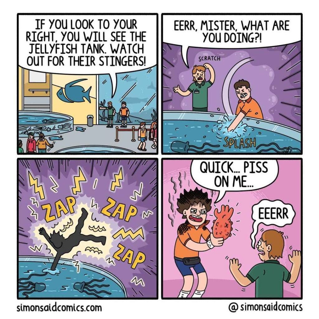 Humorous webcomics