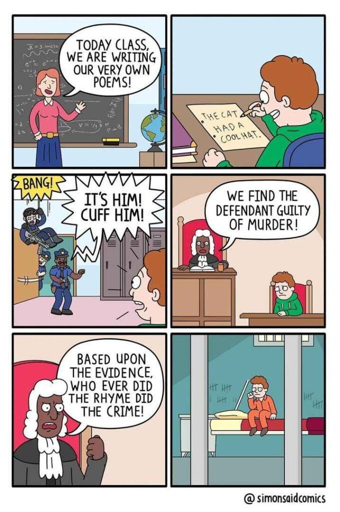 Humorous webcomics
