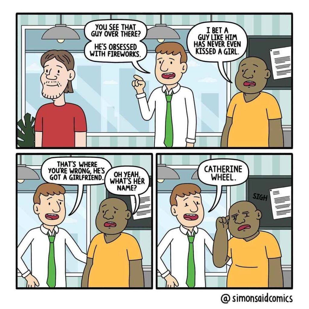 Humorous webcomics