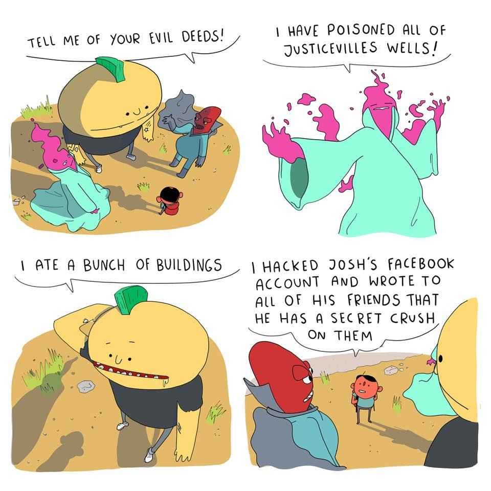 Cartoon-drawings