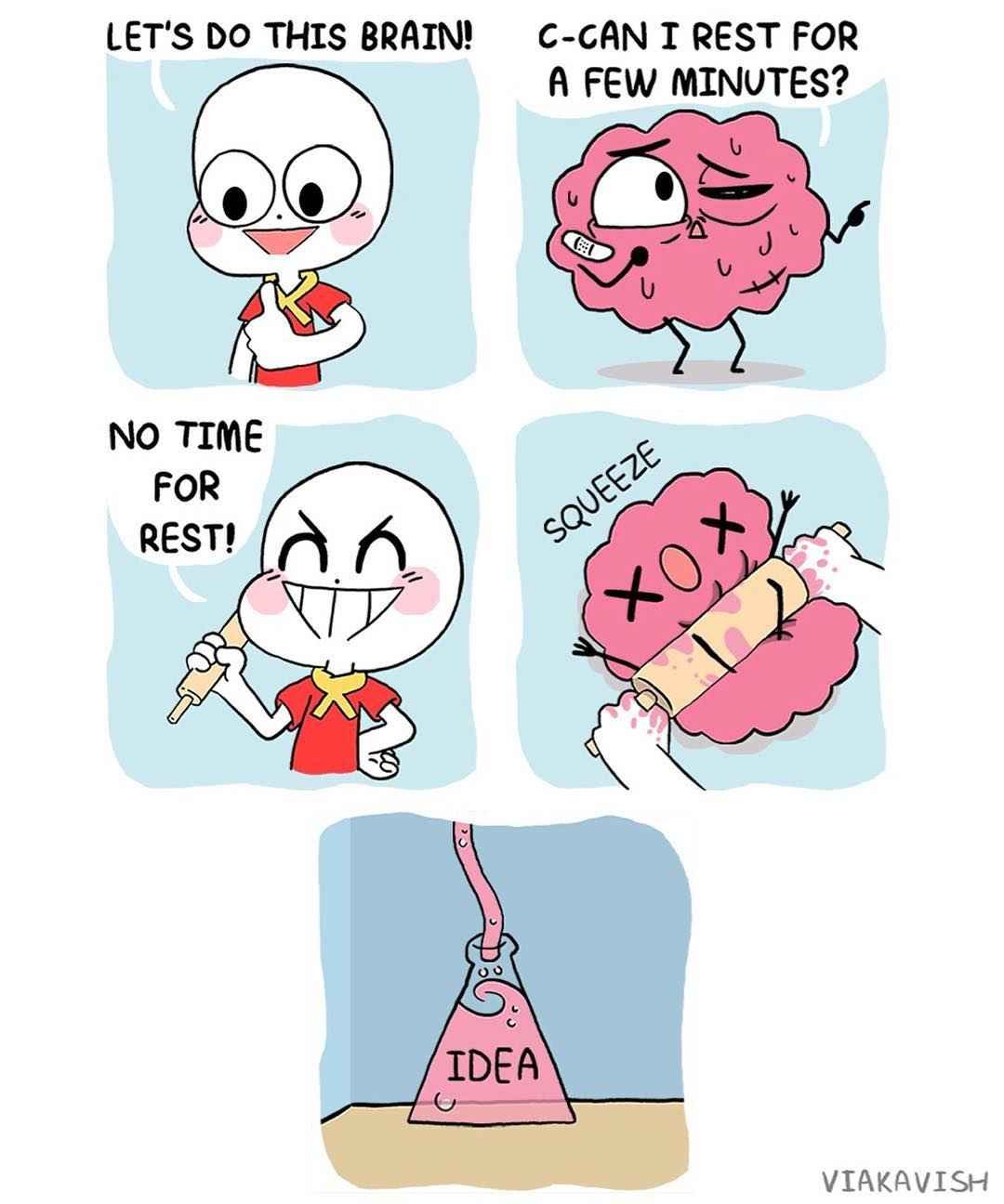 40 Comics About The Sad Realities Of Life By Viakavish