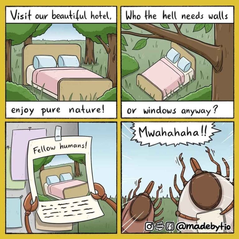 Life's Absurdity in These Hilarious 34 Webcomics by "MadeByTio"