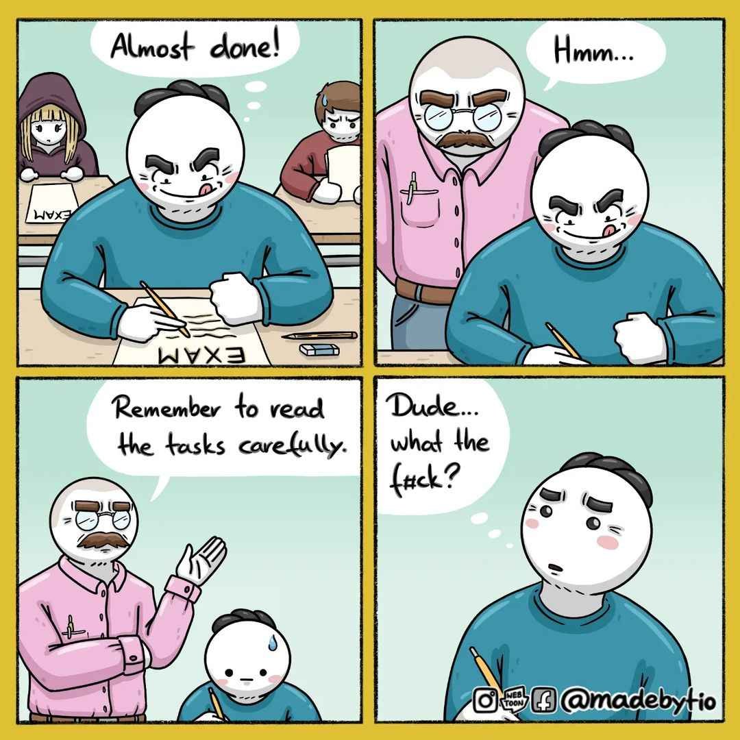 Life's Absurdity in These Hilarious 34 Webcomics by "MadeByTio"