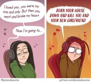 Humor in Everyday Chaos "Pizza Cake Comics" That Nail Life's Struggles