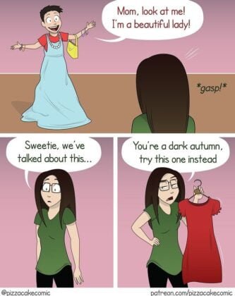 Humor in Everyday Chaos "Pizza Cake Comics" That Nail Life's Struggles