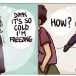 26 Light-Hearted Comics by a French Artist, Reflecting Daily Humor and Realities paris-artist-juliette-comics