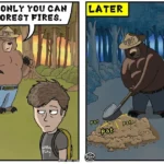 26 Animal Comics Take on Life’s Funny Fiascos with Furry Flair bear-trap-comics-mike-lewis-humorous-adventures