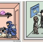 22 Immersive Gaming Comics Adventures by Cartoonist Flandrew flandrew-humorous-dark-humor--gaming-comics