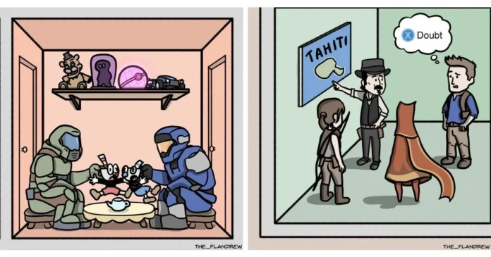 flandrew-humorous-dark-humor--gaming-comics