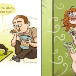 Comic Artist Amy Revives Turns Everyday Struggles into Mental Health-Boosting Humor (22 pics) comic-artist-amy-revives-daily-struggles-humor