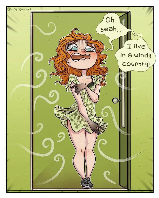 Amy Revives creating digital comics about daily struggles humor