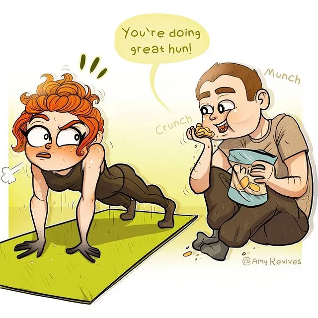 Amy Revives creating digital comics about daily struggles humor
