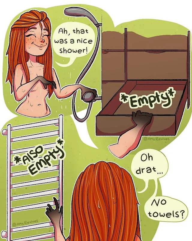 Amy Revives creating digital comics about daily struggles humor