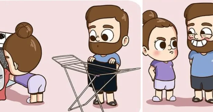 Couple Cuddling on the Couch