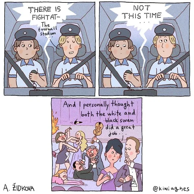 Funny and relatable humor comics by Anezka Zidkova