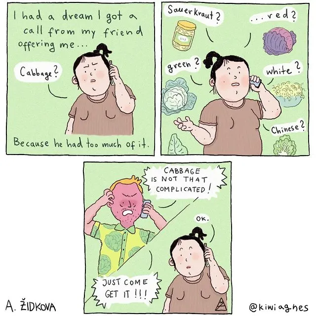 Funny and relatable humor comics by Anezka Zidkova
