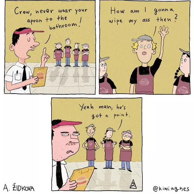Funny and relatable humor comics by Anezka Zidkova