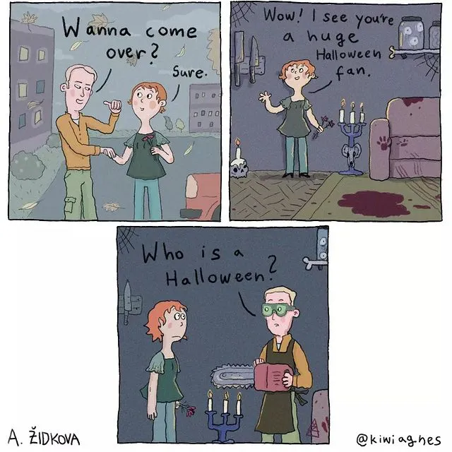 Funny and relatable humor comics by Anezka Zidkova