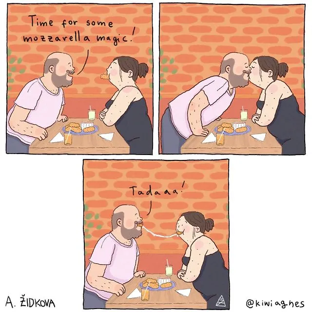Funny and relatable humor comics by Anezka Zidkova