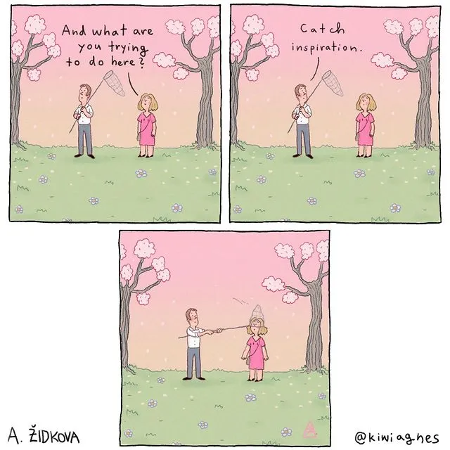Funny and relatable humor comics by Anezka Zidkova