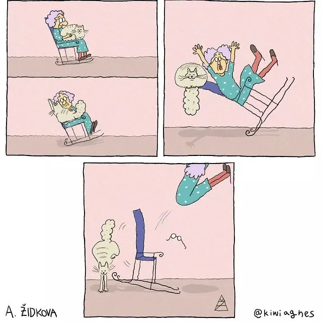 Funny and relatable humor comics by Anezka Zidkova