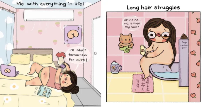 Happy-Fluff-Comics -everyday-women-struggles