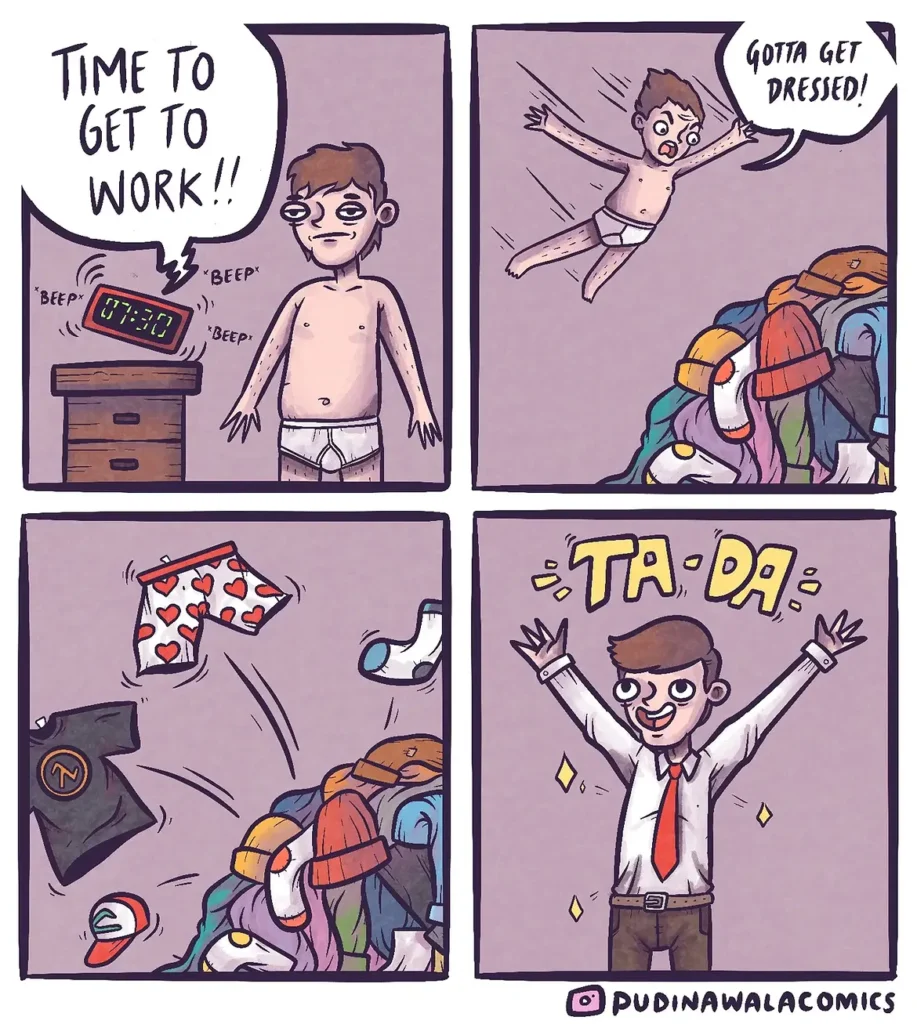 19 Funny Comics: Everyday Humor with Unexpected Twists