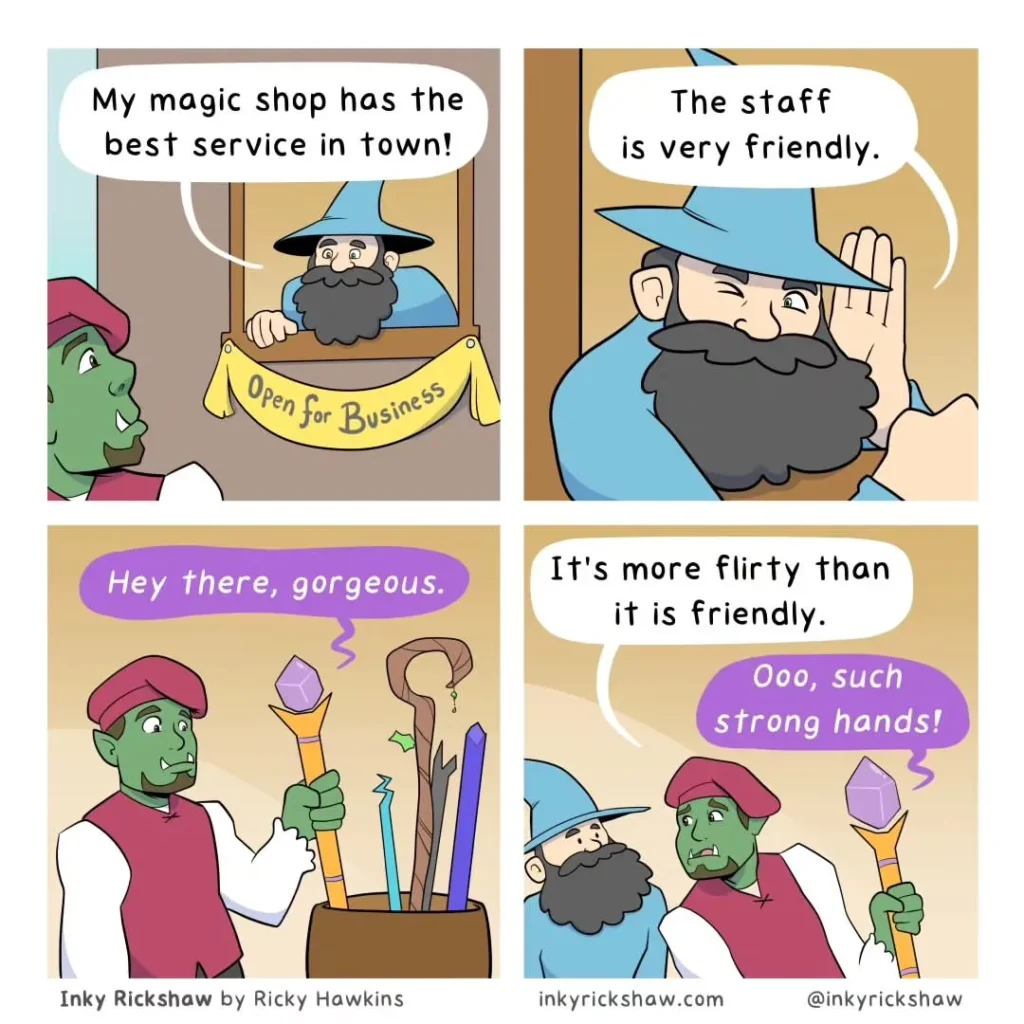 Inky Rickshaw Webcomic Banner
