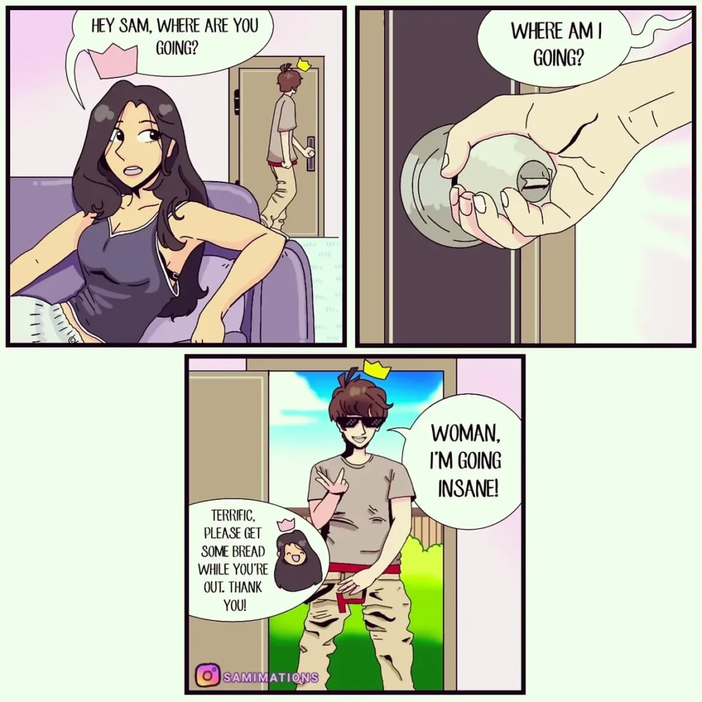 Samuel Samimations artist 23 relatable comics