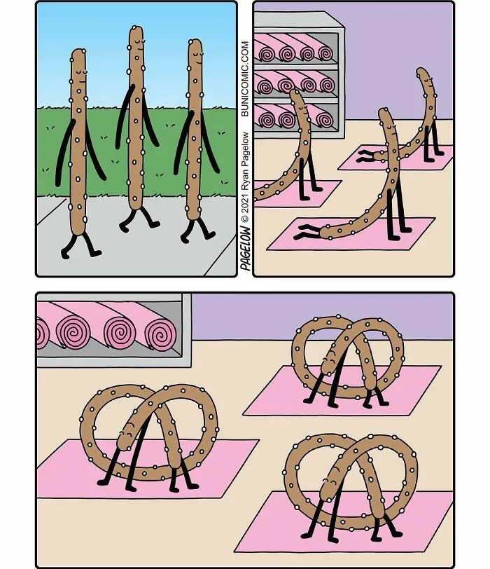 Ryan Pagelow’s Buni comics featuring cute characters and dark humor
