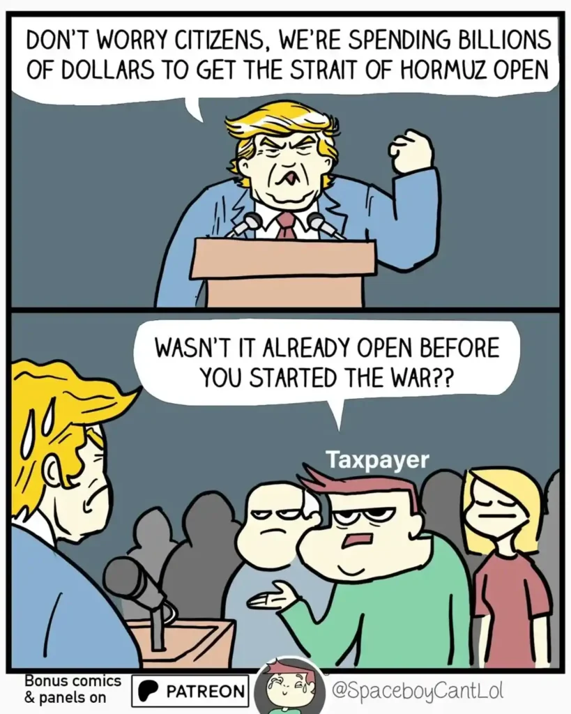 Dark humor comic strip by Mohit Srivastava with unexpected ending