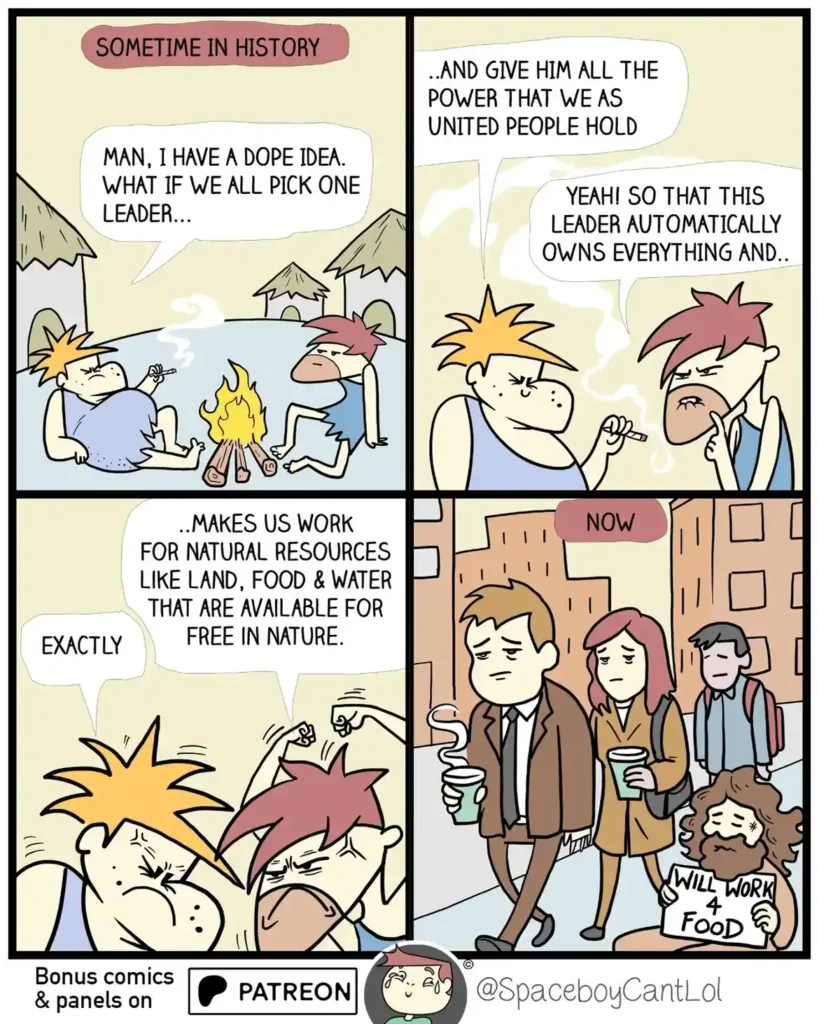 Dark humor comic strip by Mohit Srivastava with unexpected ending