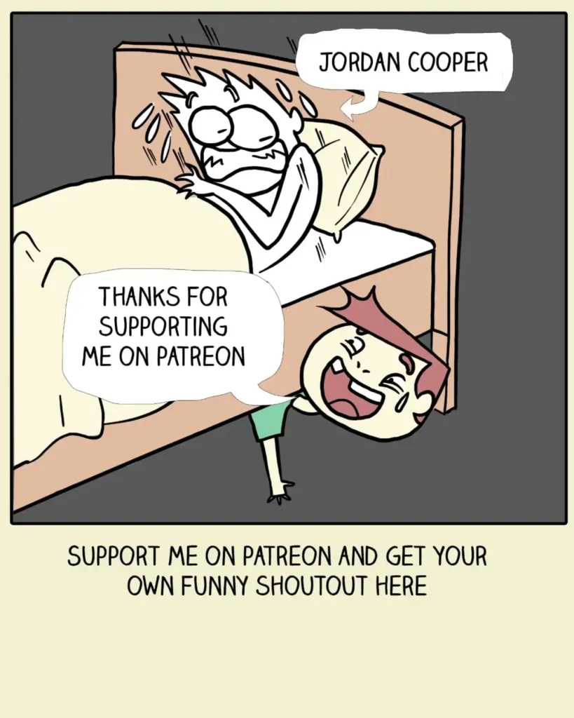 Dark humor comic strip by Mohit Srivastava with unexpected ending