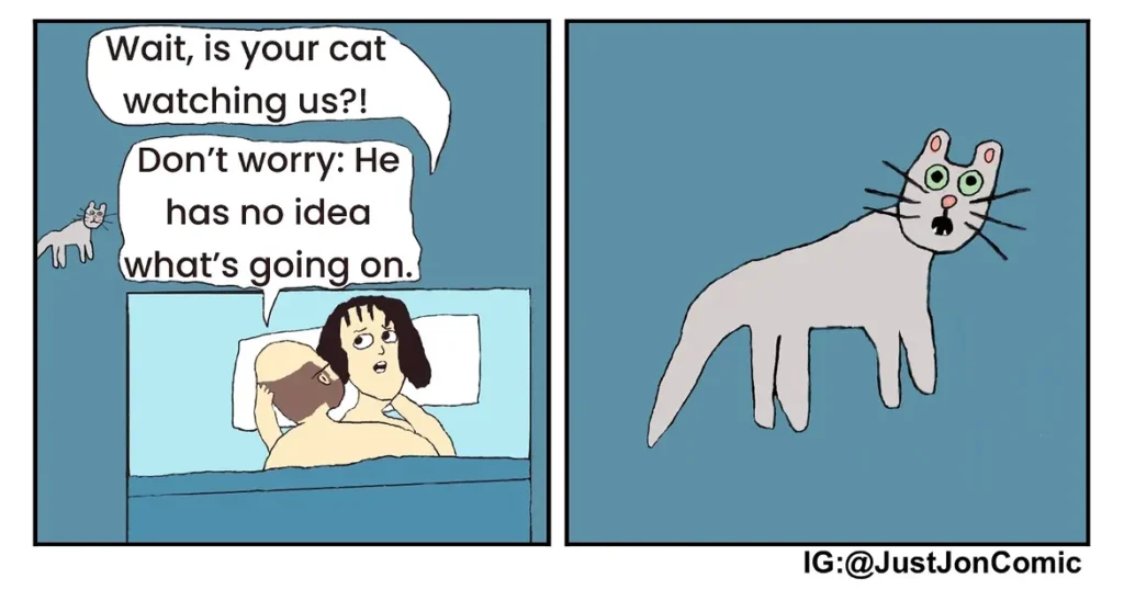 39 Just Jon comics by Jon Fortenbury featuring relatable everyday humor and awkward social situations
