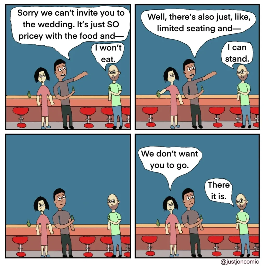 39 Just Jon comics by Jon Fortenbury featuring relatable everyday humor and awkward social situations