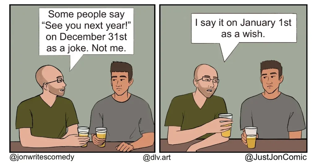 39 Just Jon comics by Jon Fortenbury featuring relatable everyday humor and awkward social situations