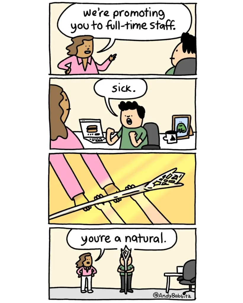 Andy Babbitz funny comic about everyday life