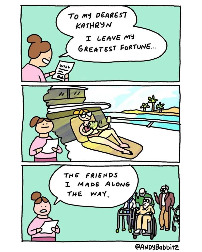 Andy Babbitz funny comic about everyday life