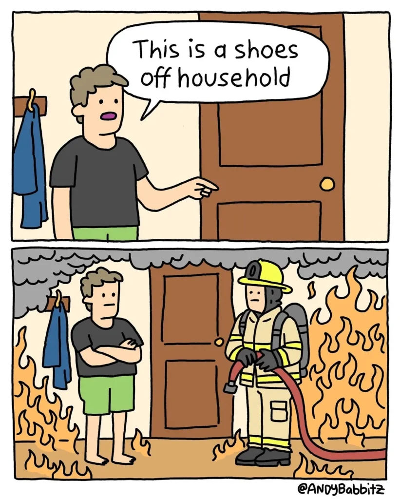 Andy Babbitz funny comic about everyday life