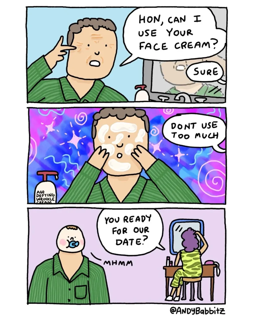 Andy Babbitz funny comic about everyday life