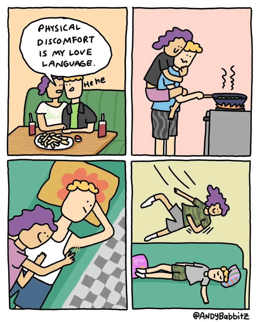 Andy Babbitz funny comic about everyday life