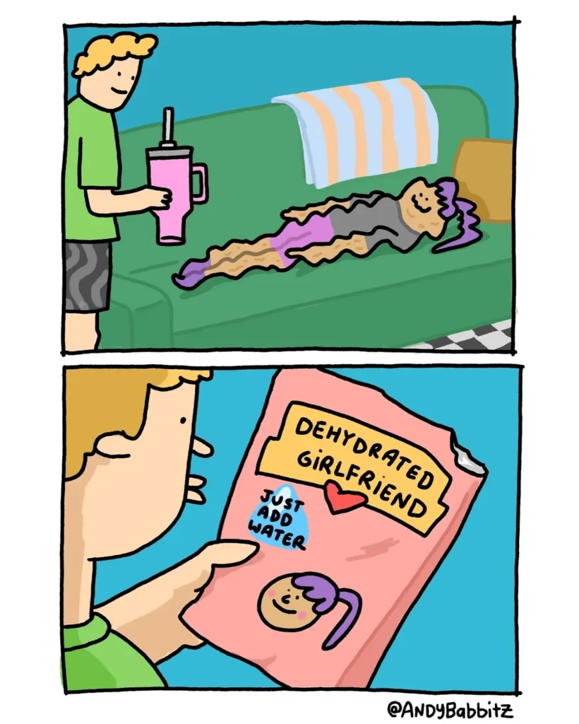 Andy Babbitz funny comic about everyday life