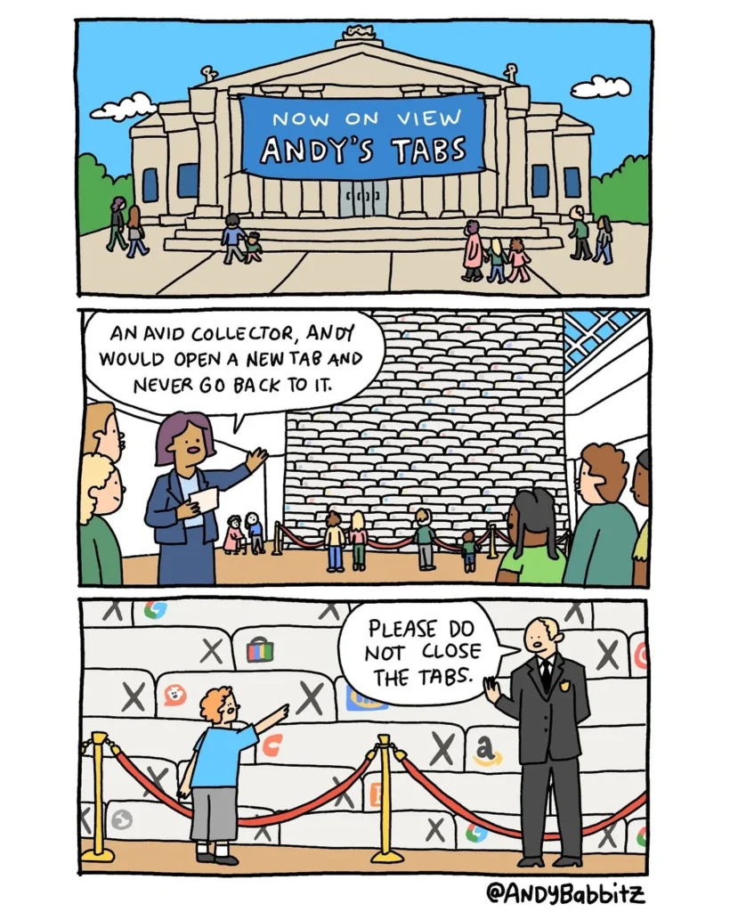 Andy Babbitz funny comic about everyday life